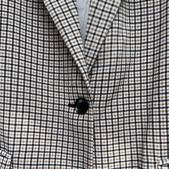 Vince Camuto checked single button closure  blazer, NWT, mock pockets, XXL - Picture 2 of 12